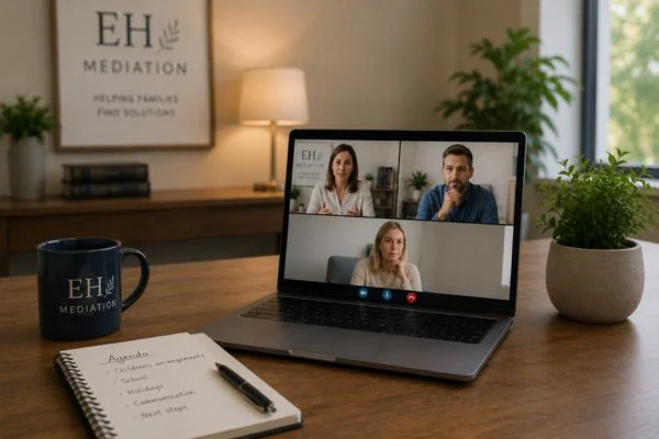 child access mediation Faversham online meeting.